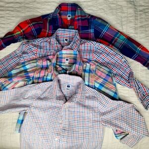 4 Janie And Jack button down long sleeves size 5